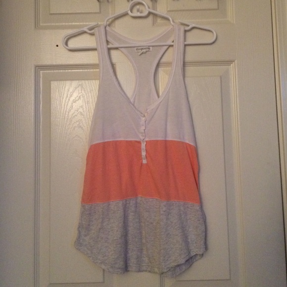 color block tank top