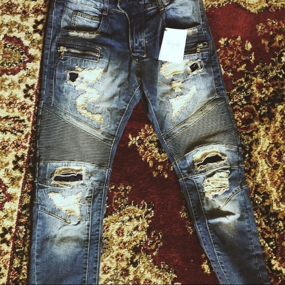 Balmain Biker Jeans