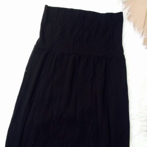 Full tilt Black Maxi Skirt