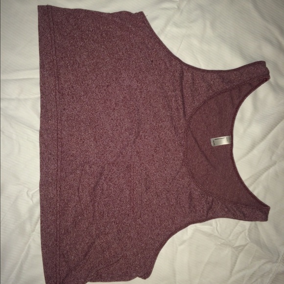 American Apparel Burgundy Tank Top - Picture 2 of 2
