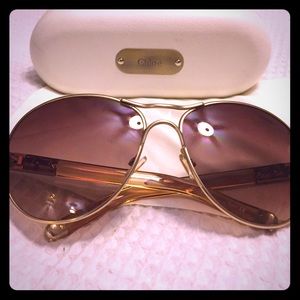 Chloe Aviator sunglasses CL2207 C02-130