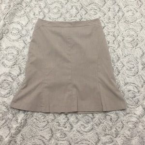 The limited khaki skirt