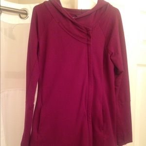 North Face Asymmetrical-Zip Hoodie