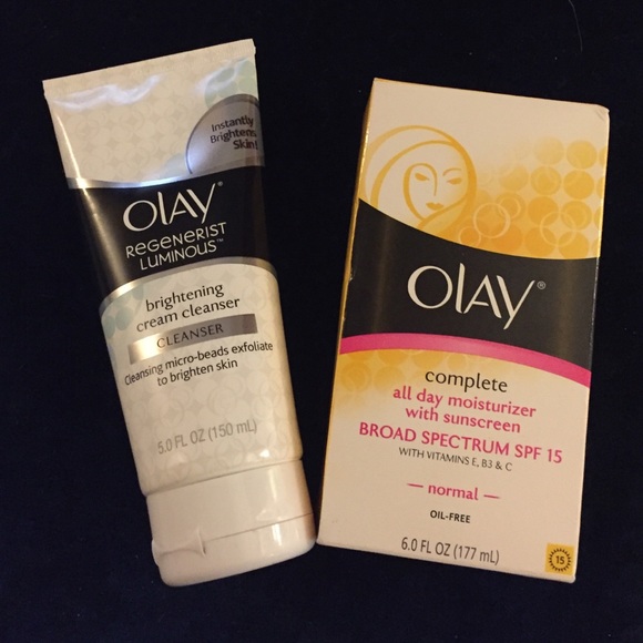 (O3) Olay Cream Cleanser Olay Complete Moisturizer