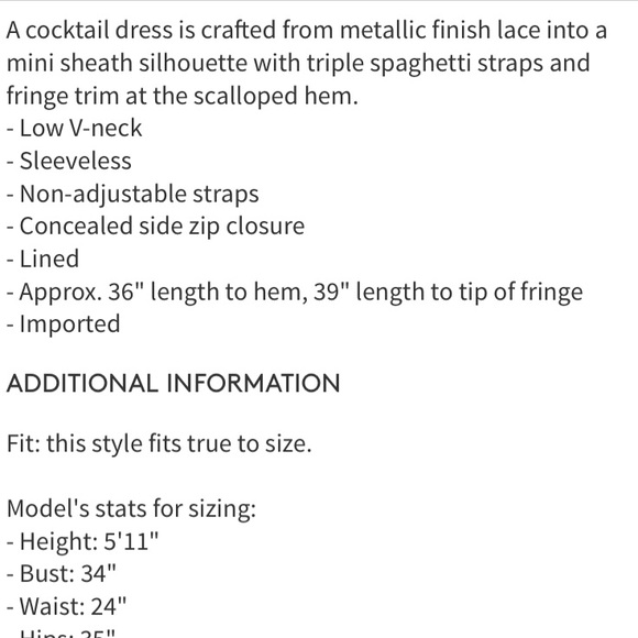 LAST ONE 👠 FINAL-Lace Flapper Dress - Picture 3 of 4