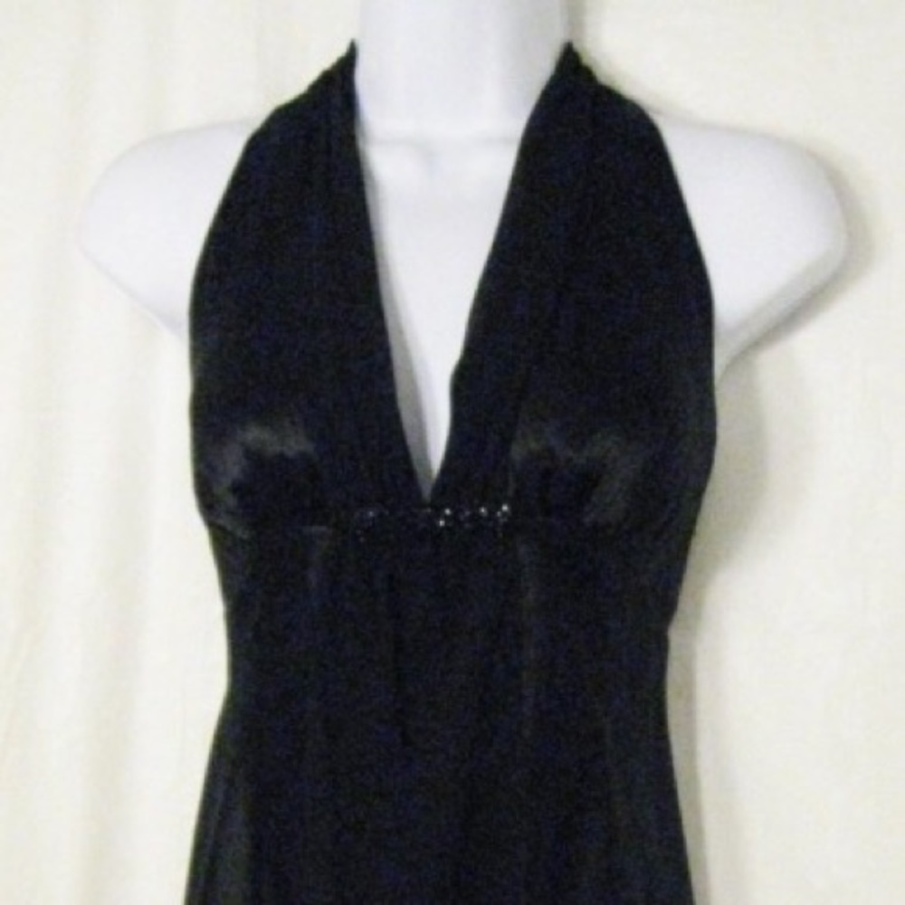 White House Black Market silk cocktail party dress