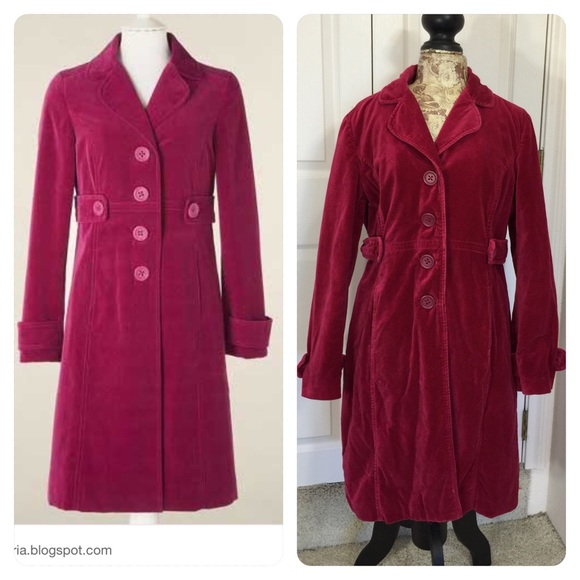 boden velvet coat