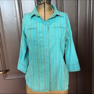 The North Face button down shirt