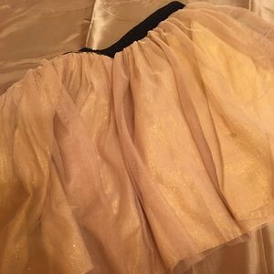 Skirt with a hit of glitter