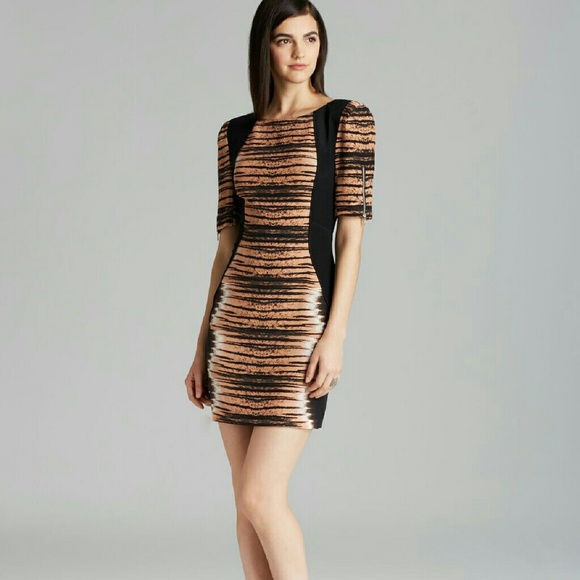 Rebecca Mincoff Marco Tigerprint Dress - Picture 2 of 9