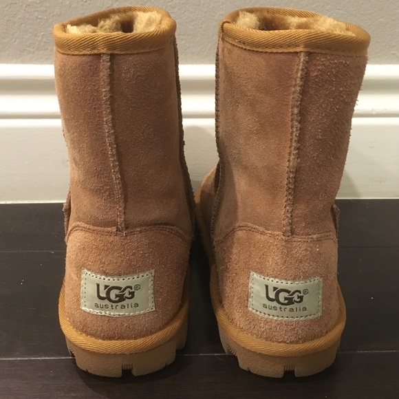 Tan colored Uggs run small!