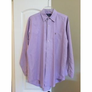 Men's lavender Classic Fit RL Polo shirt