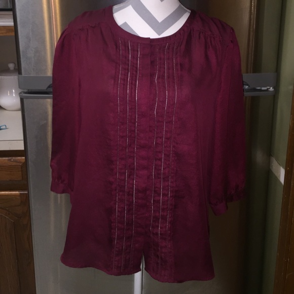 Banana republic 3/4 sleeve top