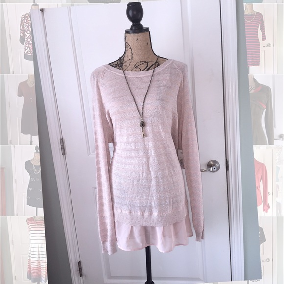 Ana Tops - NWT ANA tunic with chiffon detail