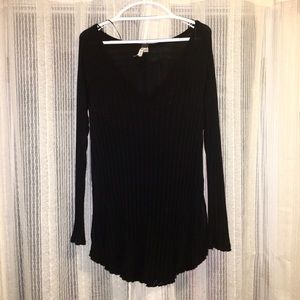 Free People black long sleeve