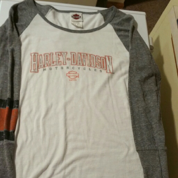 Harley davidson long sleeved shirt