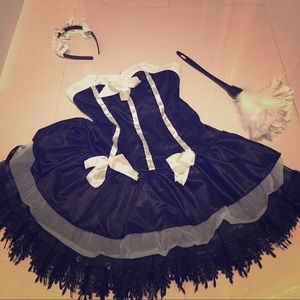 Sexy maid costume