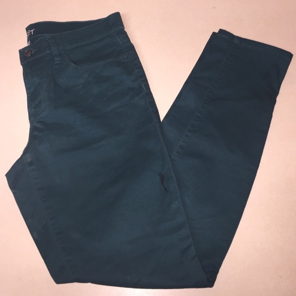 Loft modern skinny emerald green Jean