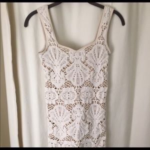 Free People lace bodycon dress