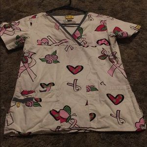 XS Winks Scrub Top