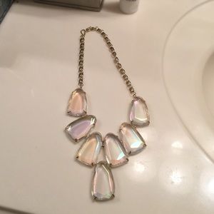 Kendra Scott clear iridescent Harlow