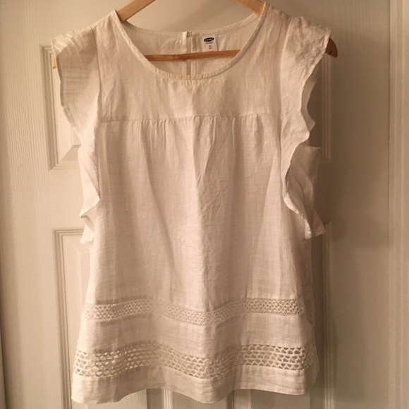 White summer blouse
