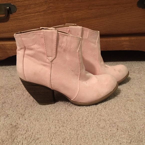 Pink boots