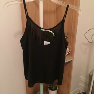 NWT Kimchi Blue black crop tank