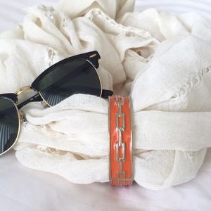 Link Detail Bracelet Cuff