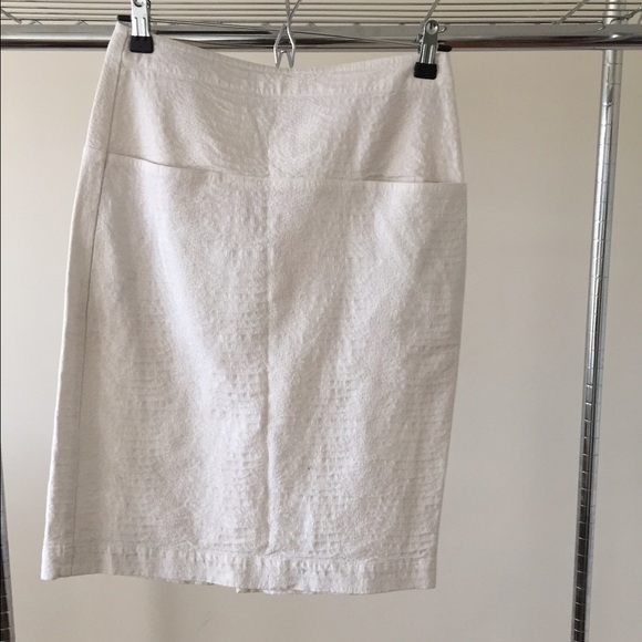 Theory  Snake Embossed Skirt