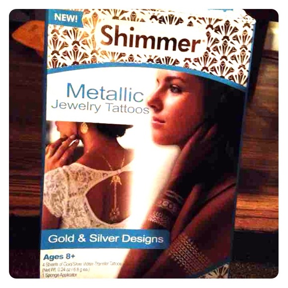 Metallic tattoos