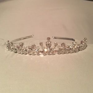 Bridal Hair Tiara with crystals