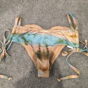 Planet blue bathing suit bottom