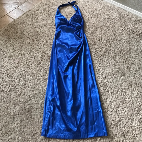 Formal royal blue gown