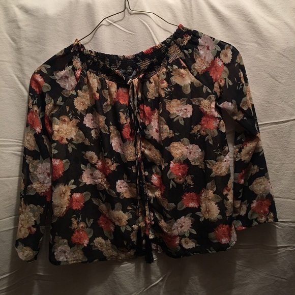Miss Me Floral Blouse