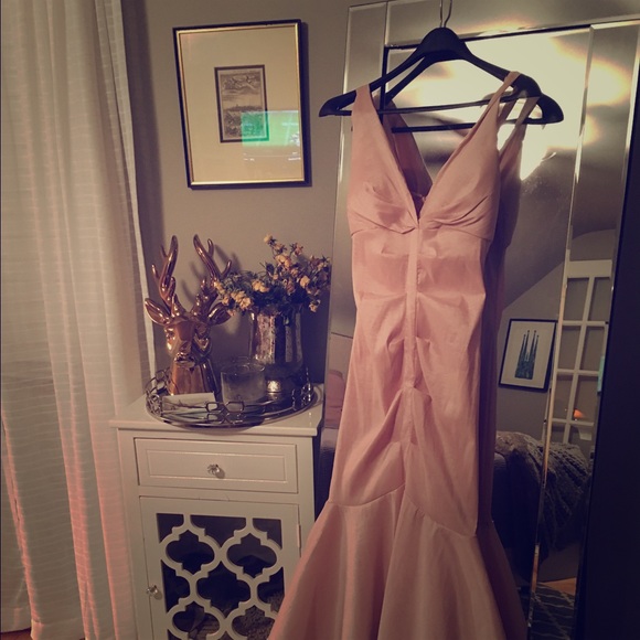 🐚Mermaid Fit🐚Pink Formal Gown