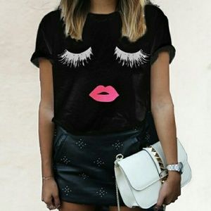 NWT Blinking Eyes Fashion  Shirt