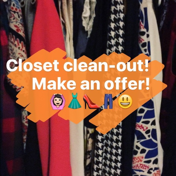 Closet Clean-Out Sale!!