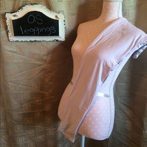 Light lilac LuLaRoe one size buttery soft leggings