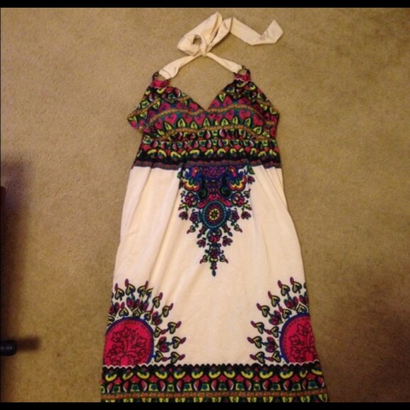 INC halter dress