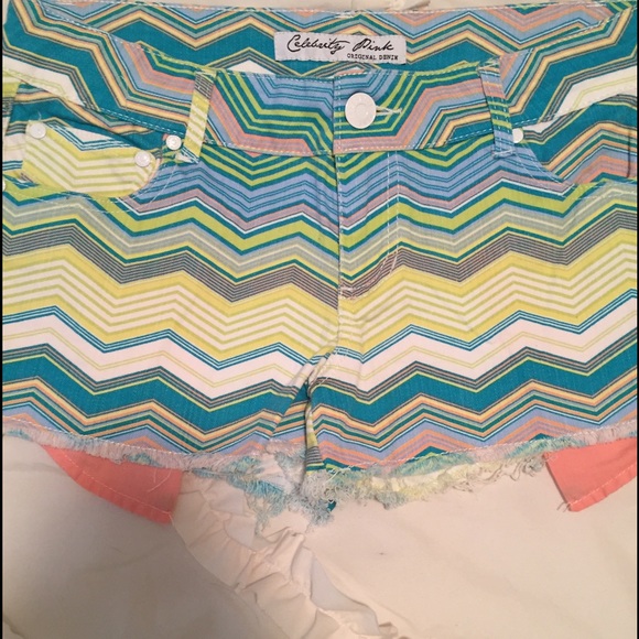 On Point Chevron Shorts - Picture 3 of 4