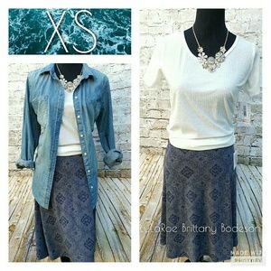 LuLaRoe Azure Skirt