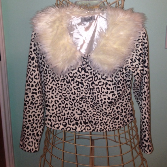 Cheetah print sweater