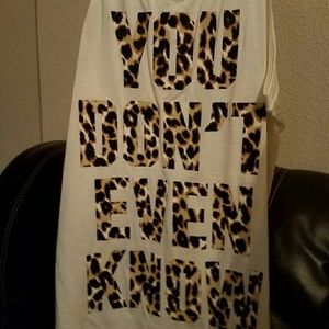 VS PINK TANK LEOPARD