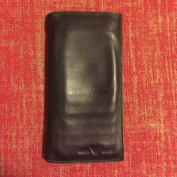 armani long wallet