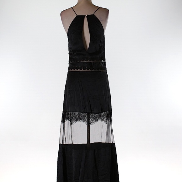 Self Portrait Orla Silk Maxi dress - Picture 6 of 7