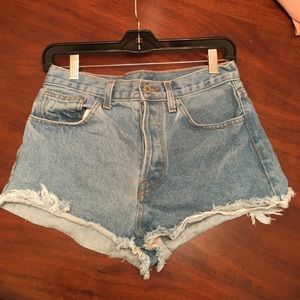 John Galt denim shorts