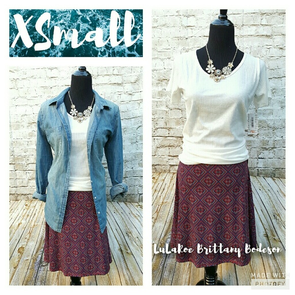 LuLaRoe Azure Skirt