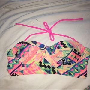 bikini top w/ attachable straps