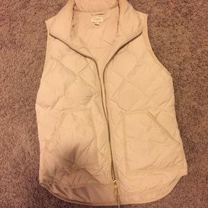 J. Crew Tan Vest